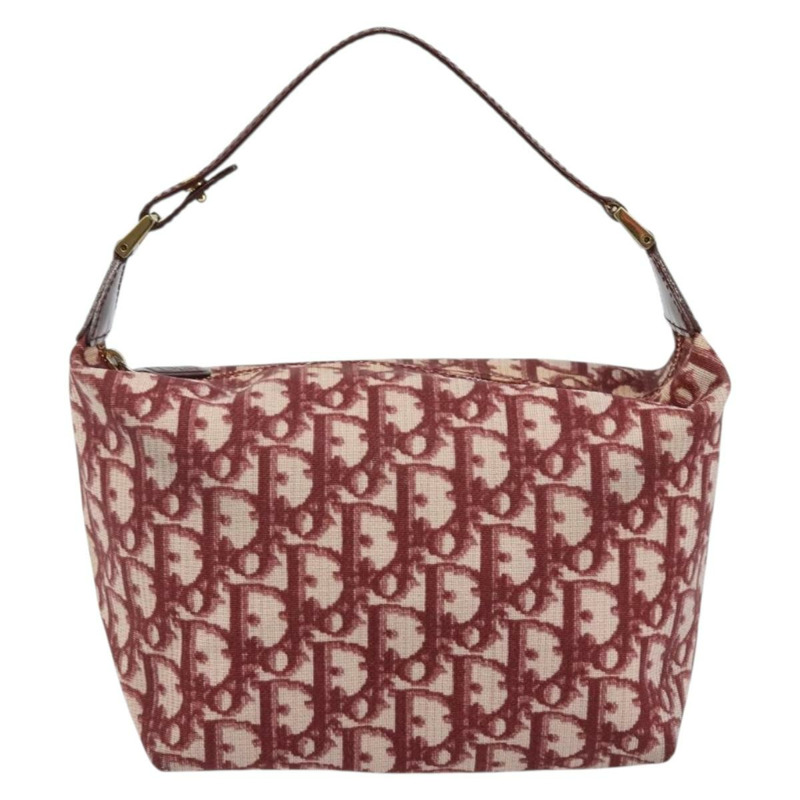 【日本直送】Christian Dior Trotter 帆布手提包 PVC 紅金 正品 144281V-12