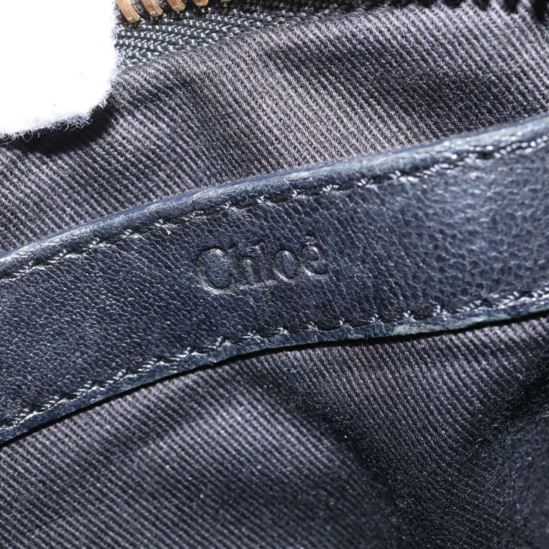 【日本直送】Chloe Etel 手提包 皮革 2 款 黑色 金色 正品 BA6205-18