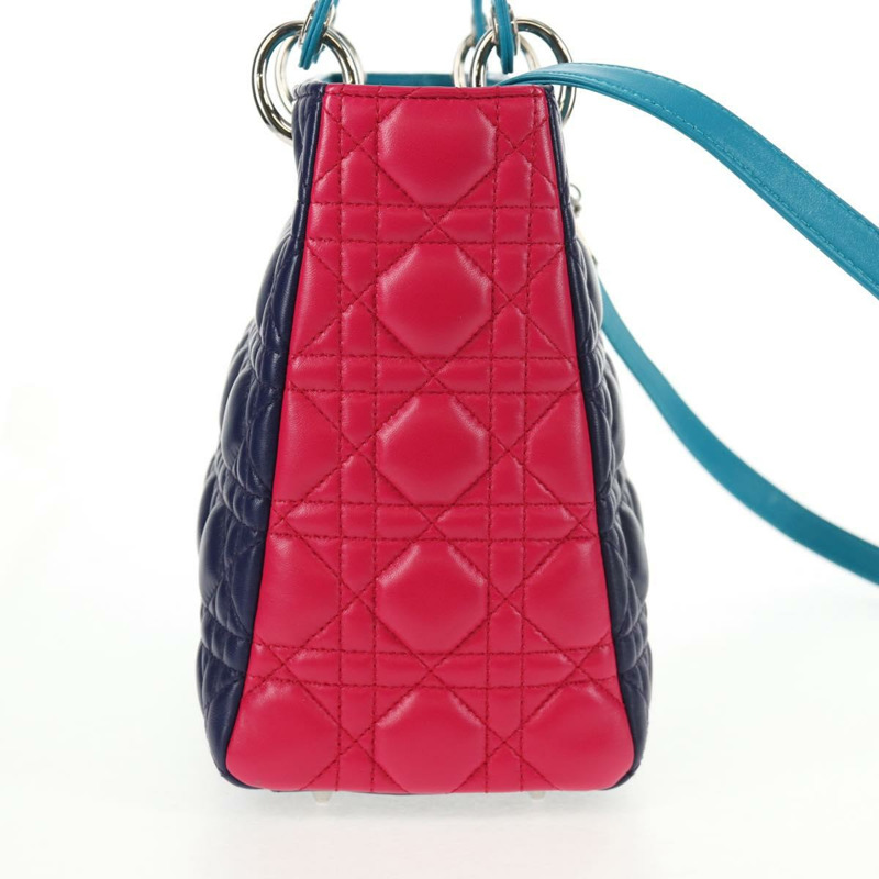 【日本直送】Christian Dior Canage 手提包 皮革 2way 多色 銀色 正品 140132M-3
