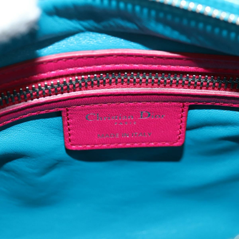 【日本直送】Christian Dior Canage 手提包 皮革 2way 多色 銀色 正品 140132M-21