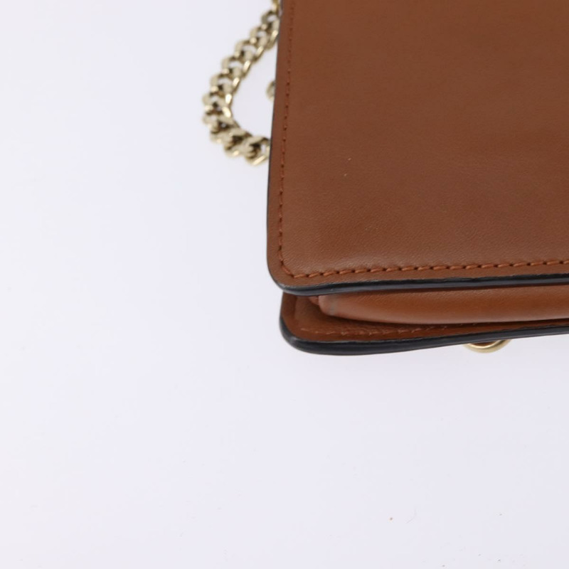 【日本直送】Chloe Fay 肩背包 絨面革 棕金色 正品 BA6454-14