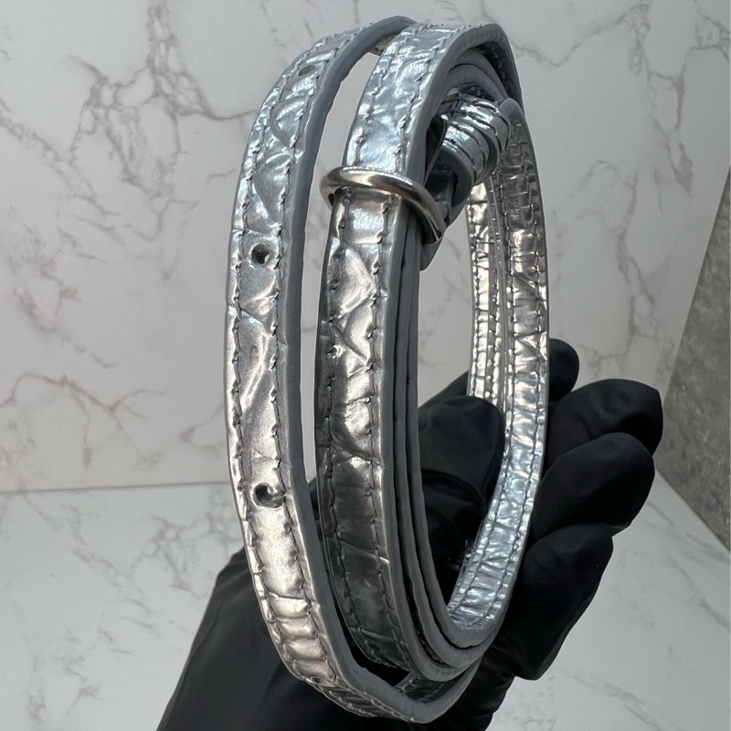 💗香緹國際精品💗巴黎世家 mini 沙漏包 銀色-12