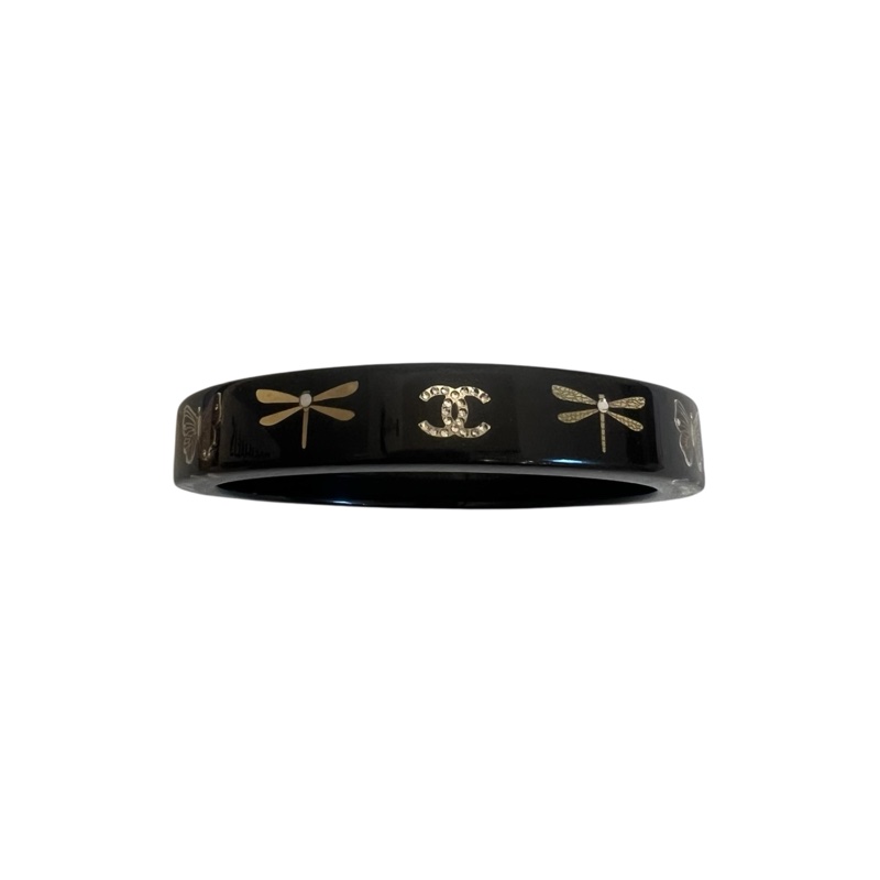 Chanel 樹脂水晶CC 蜻蜓蝴蝶手鐲-0