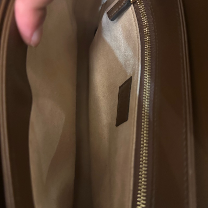 GUCCI 咖花紋 1955肩背包 GM-17