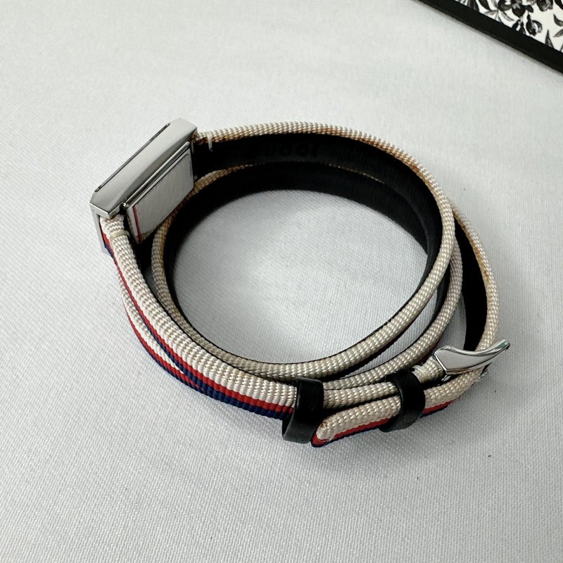 GUCCI G-Frame繞式三色錶盤腕錶-5