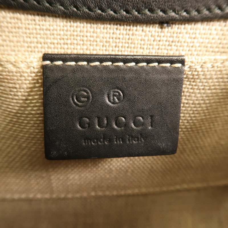 GUCCI 牛皮皮革Guccissima Mini Emily金扣鏈帶肩背袋-11
