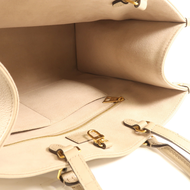 LOUIS VUITTON Monogram Empreinte OnTheGo MM金扣手挽肩背兩用袋-4