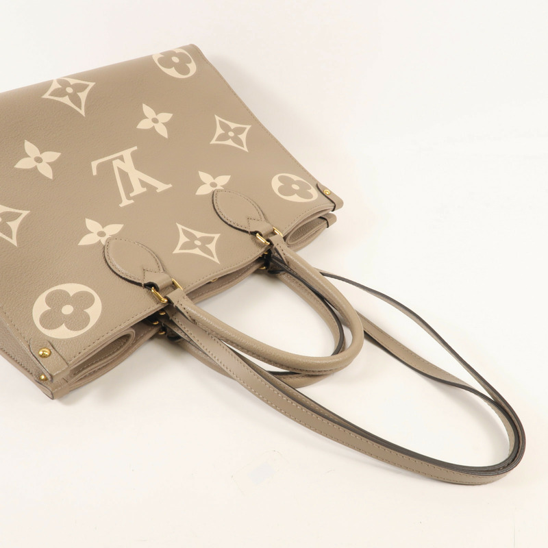 LOUIS VUITTON Monogram Empreinte OnTheGo MM金扣手挽肩背兩用袋-6