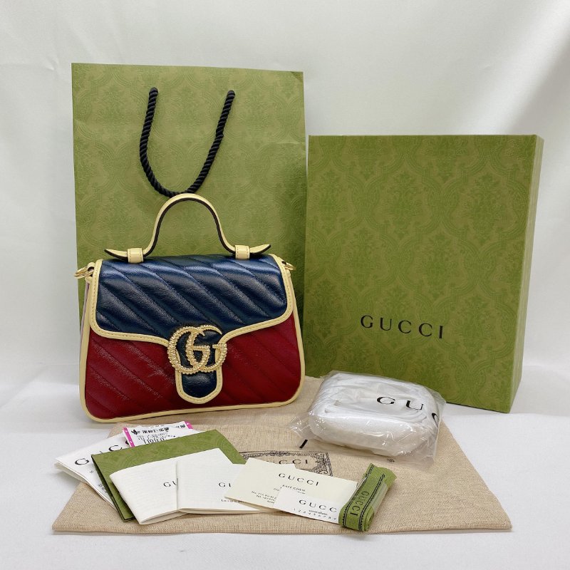 GUCCI GG Marmont系列迷你手提包-0