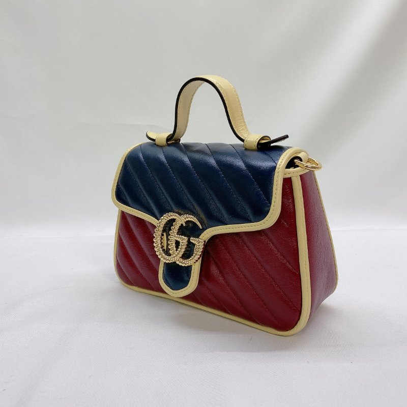 GUCCI GG Marmont系列迷你手提包-2