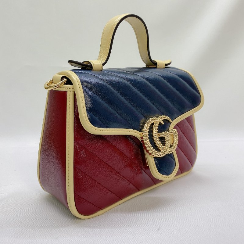 GUCCI GG Marmont系列迷你手提包-3