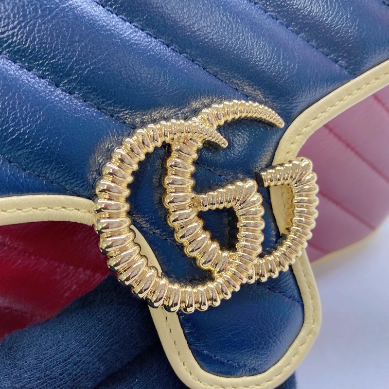 GUCCI GG Marmont系列迷你手提包-4