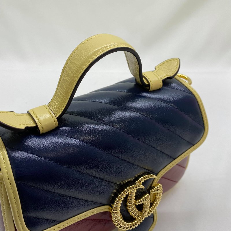 GUCCI GG Marmont系列迷你手提包-5