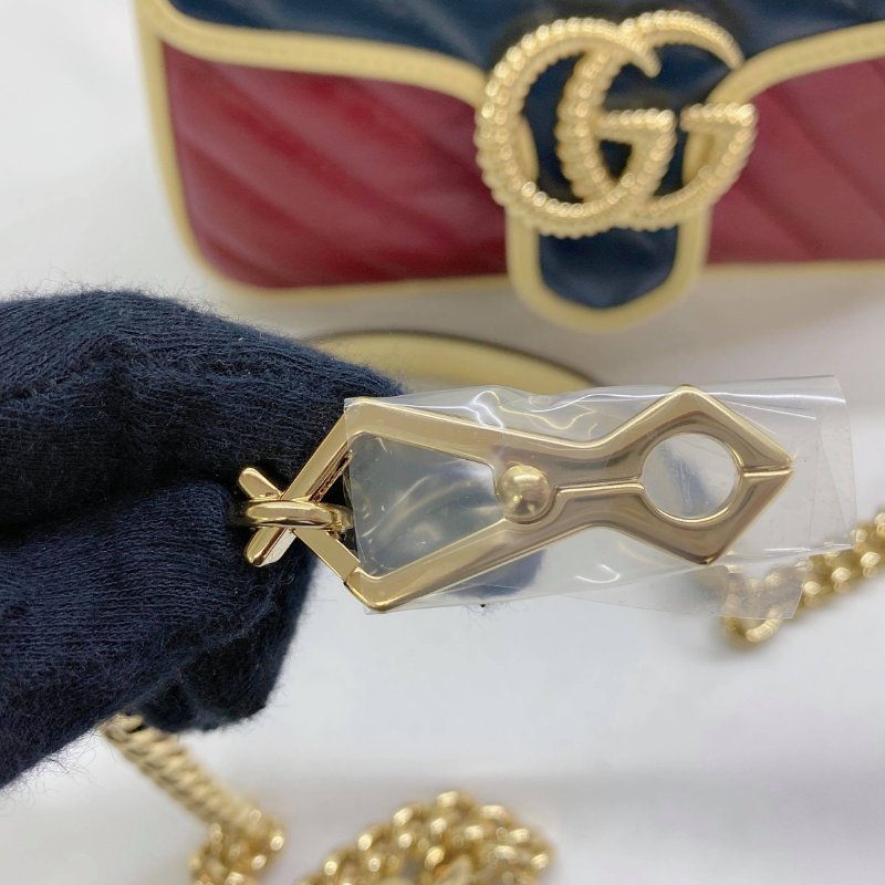 GUCCI GG Marmont系列迷你手提包-8