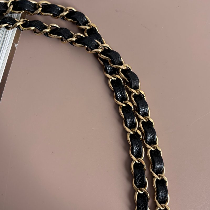 ::CHANEL:: A01112 Classic Flap 黑荔枝皮革 金雙C 經典 11.12 口蓋包 COCO 25-11