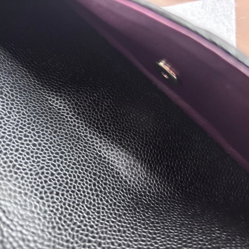 ::CHANEL:: A01112 Classic Flap 黑荔枝皮革 金雙C 經典 11.12 口蓋包 COCO 25-33