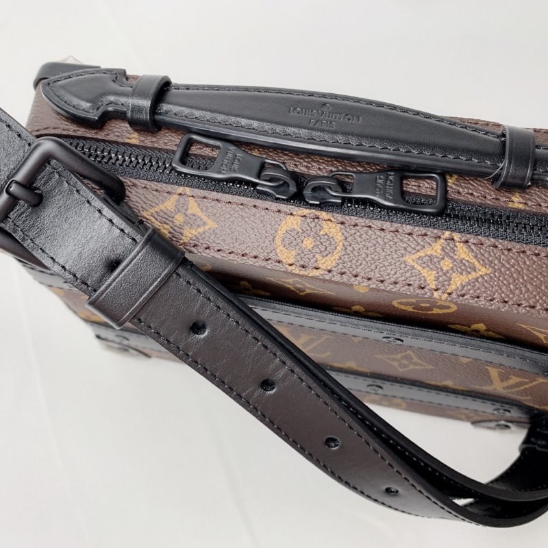 LV Handle Soft Trunk老花箱包-9