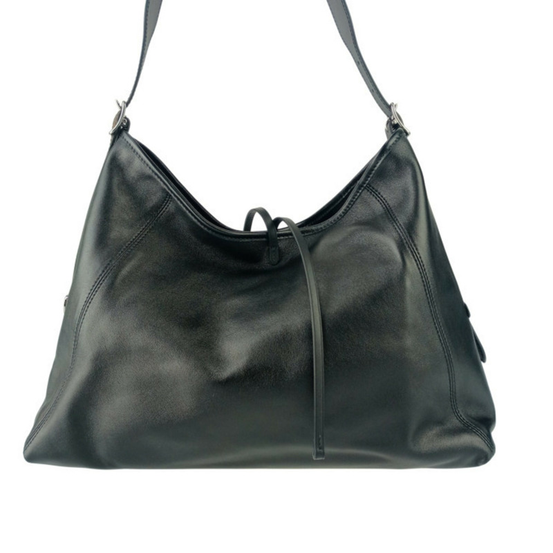 LOUIS VUITTON 路易威登 Vibe Carryall 單肩包 MM M25143 黑色棕色小羊皮 Monogram 帆布 男女通用-3