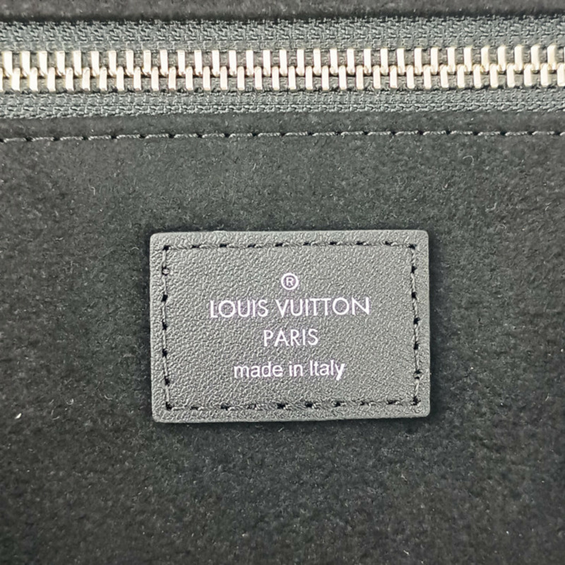 LOUIS VUITTON 路易威登 Vibe Carryall 單肩包 MM M25143 黑色棕色小羊皮 Monogram 帆布 男女通用-7