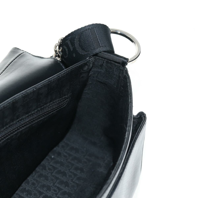 【日本直送】Christian Dior Hardcore 肩背包 皮革 2 向 銀色 黑色 正品 hk2967V-25