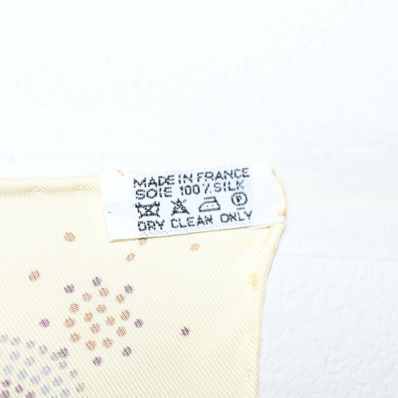 【日本直送】HERMES Carre 90 圍巾「REVE D'AUSTRALIE」絲綢黃色正品 hk3014-11