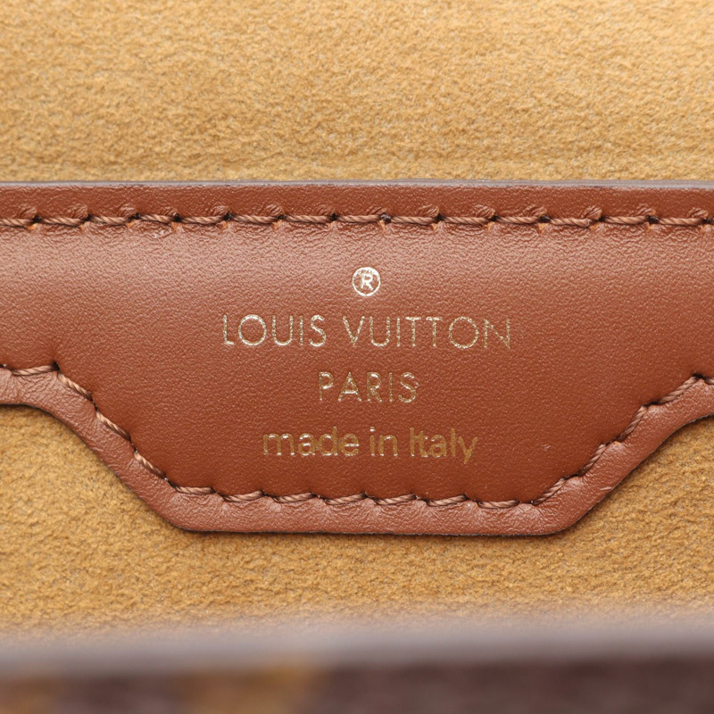 LOUIS VUITTON Papillon Trunk 鏈條單肩包 M57835 Monogram 帆布 二手 LV-3