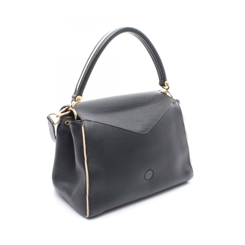 LOUIS VUITTON Doble V 肩部斜背包 M54439 Monogram 皮革黑色-1