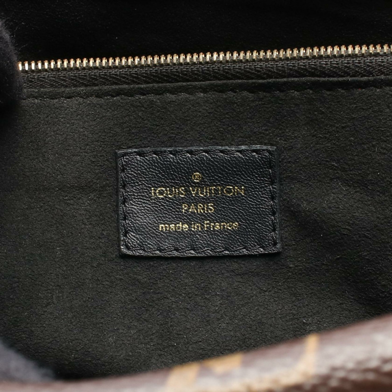 LOUIS VUITTON Doble V 肩部斜背包 M54439 Monogram 皮革黑色-3