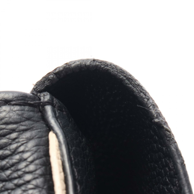 LOUIS VUITTON Doble V 肩部斜背包 M54439 Monogram 皮革黑色-7