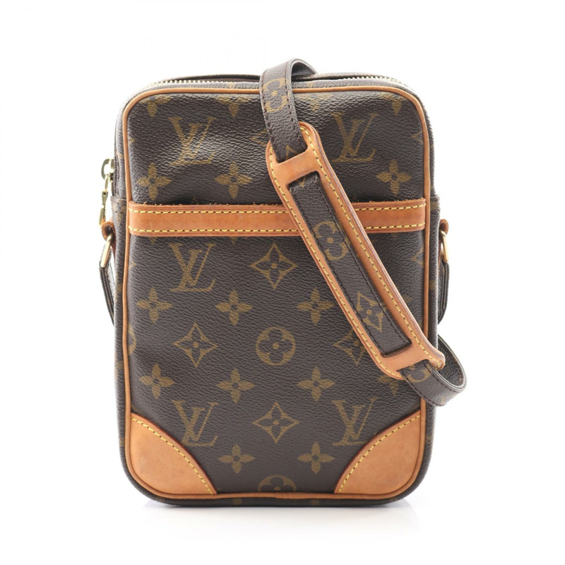 LOUIS VUITTON Danube 單肩斜背包 M45266 Monogram 帆布 二手 女士 LV-0