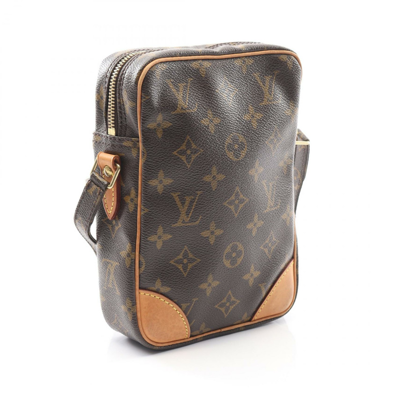 LOUIS VUITTON Danube 單肩斜背包 M45266 Monogram 帆布 二手 女士 LV-1
