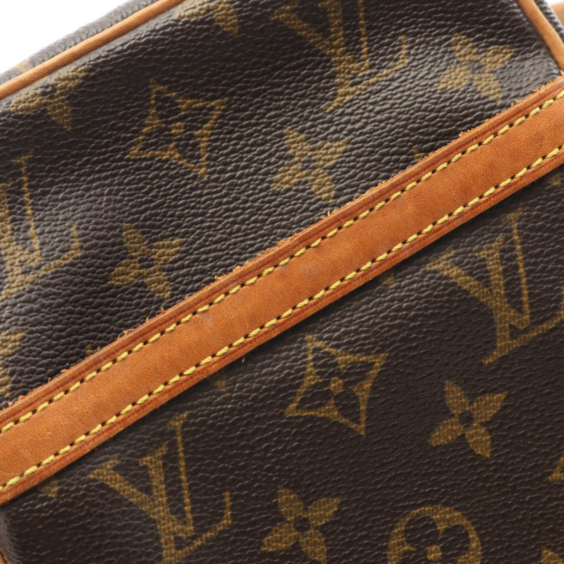 LOUIS VUITTON Danube 單肩斜背包 M45266 Monogram 帆布 二手 女士 LV-6