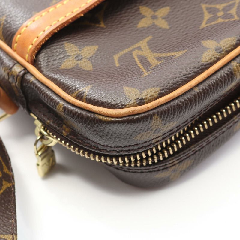 LOUIS VUITTON Danube 單肩斜背包 M45266 Monogram 帆布 二手 女士 LV-7