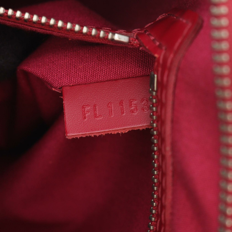 LOUIS VUITTON Brea 中型單肩托特包手提包 M40820 Epi 皮革紫紅色二手 LV-4