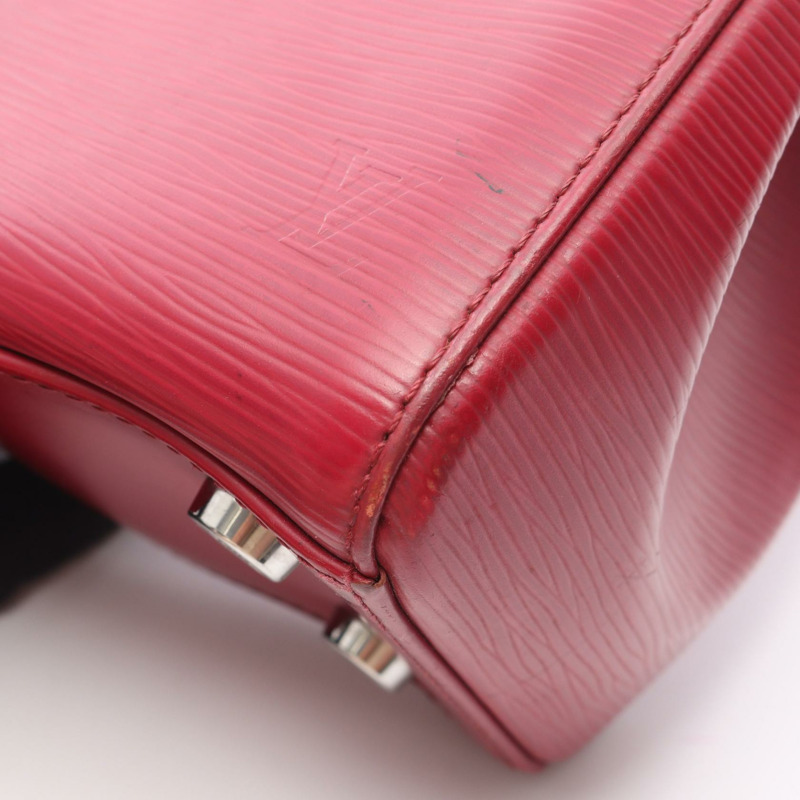 LOUIS VUITTON Brea 中型單肩托特包手提包 M40820 Epi 皮革紫紅色二手 LV-8