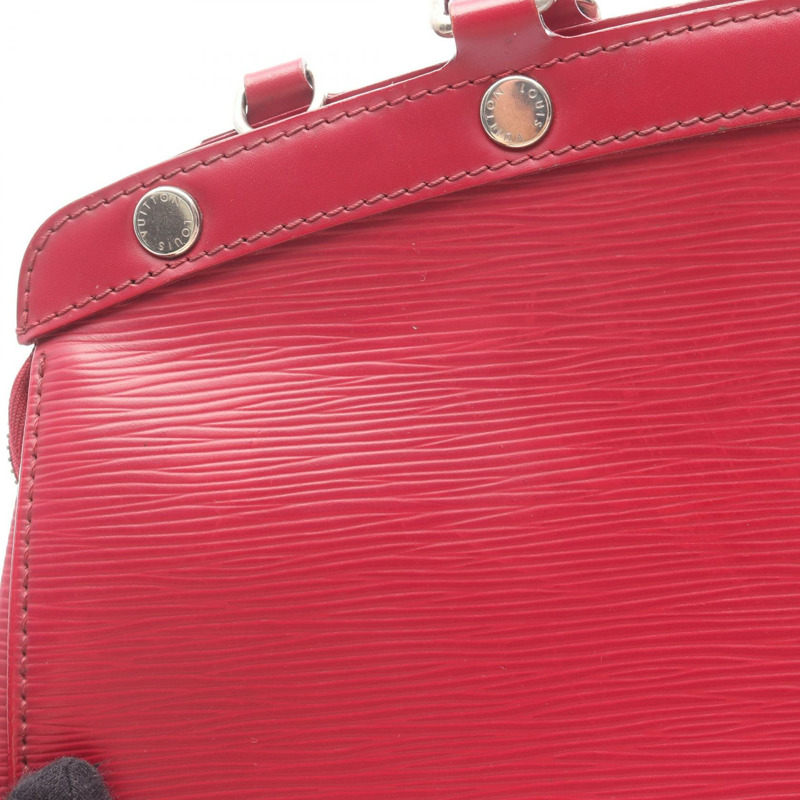 LOUIS VUITTON Brea 中型單肩托特包手提包 M40820 Epi 皮革紫紅色二手 LV-11