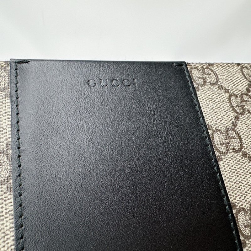 GUCCI GG Supreme老花拉鍊長夾-8