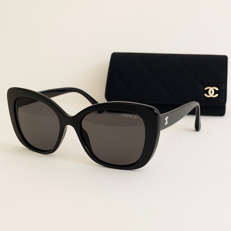 HELYN 精選 CHANEL 太陽眼鏡，是Jennie趙露思衆明星的私服爆款，限定立體白色LOGO鏡腳，辨識度與潮流指數雙滿分。-3