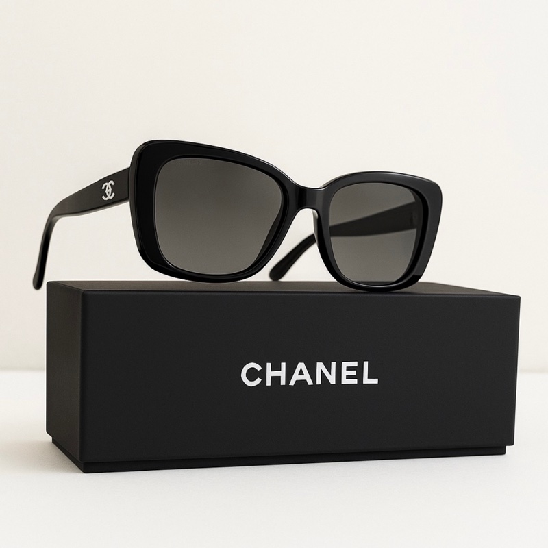 HELYN 精選 CHANEL 太陽眼鏡，是Jennie趙露思衆明星的私服爆款，限定立體白色LOGO鏡腳，辨識度與潮流指數雙滿分。-4
