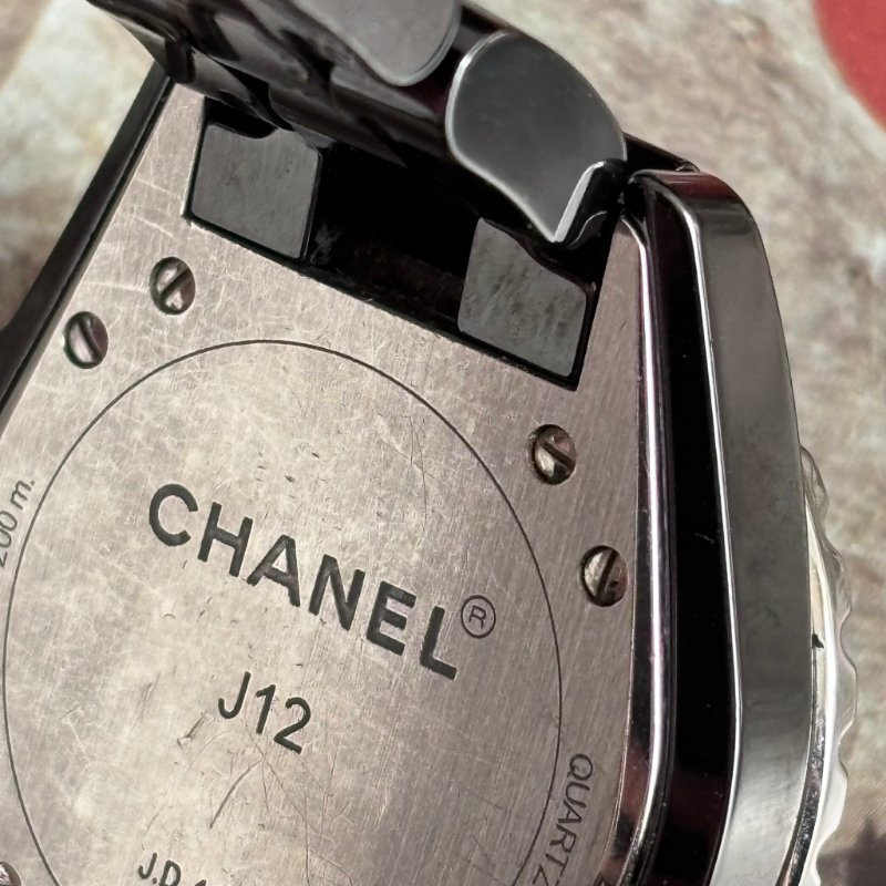 ::CHANEL:: 香奈兒 H0682  J12 33mm 黑色高抗磨陶瓷 高精準石英機芯-5