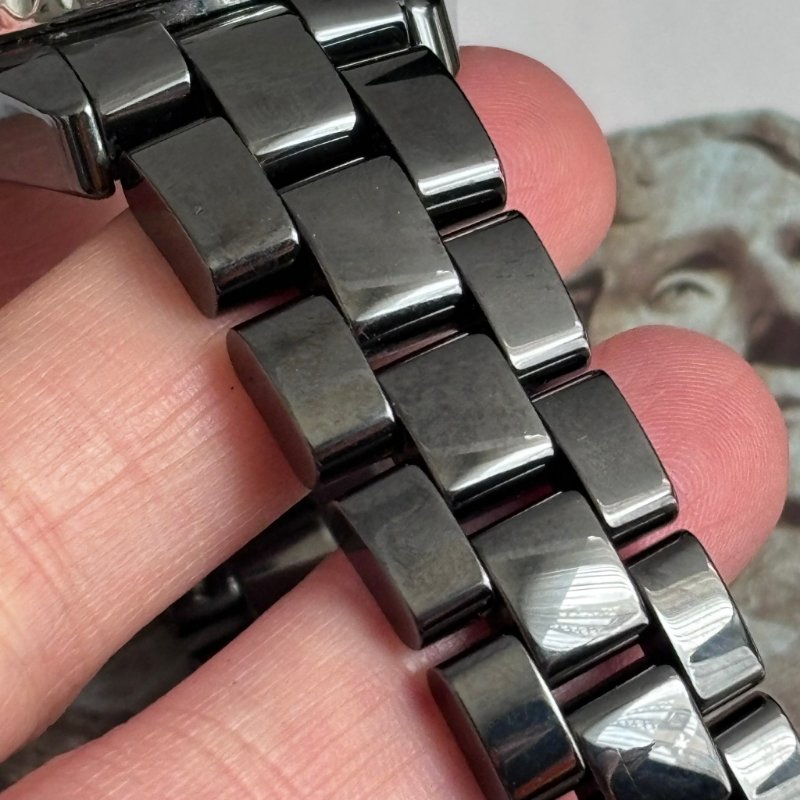 ::CHANEL:: 香奈兒 H0682 J12 33mm 黑色高抗磨陶瓷 高精準石英機芯-8