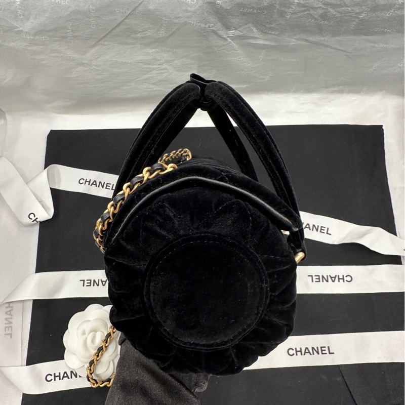 【配件:防塵袋 💕】Chanel 25C VIC 禮物 小絲絨包單肩斜挎包-2