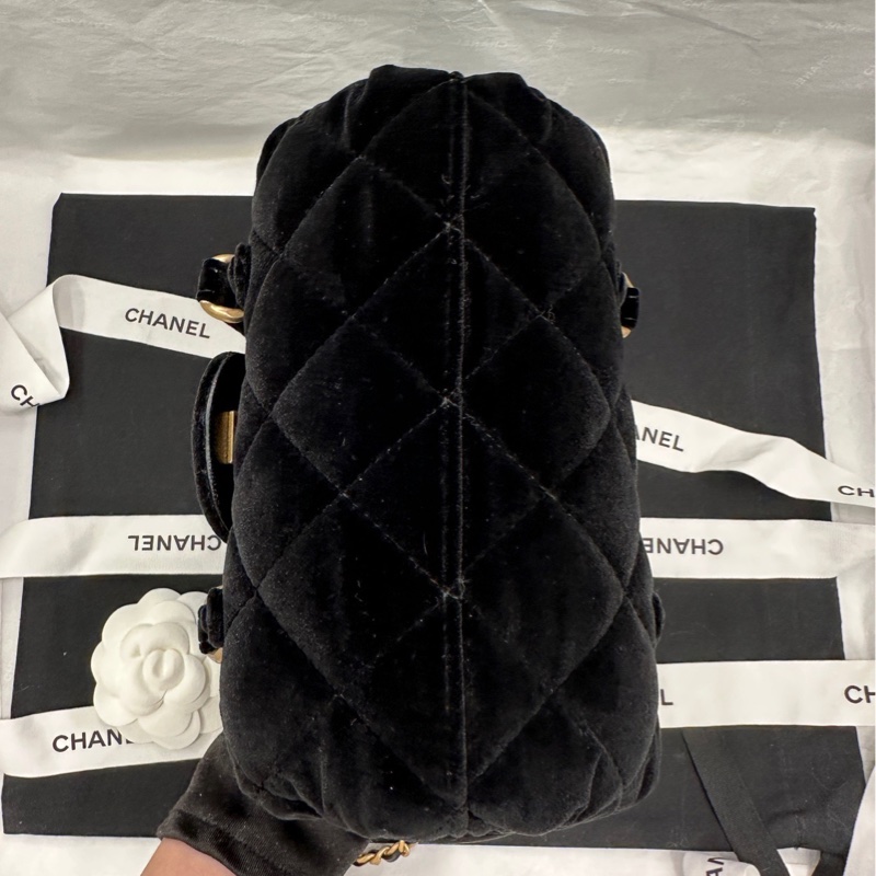【配件:防塵袋 💕】Chanel 25C VIC 禮物 小絲絨包單肩斜挎包-3