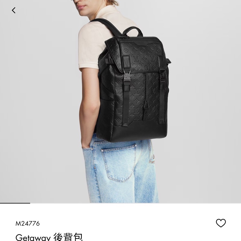 LV新款壓紋後背包-9
