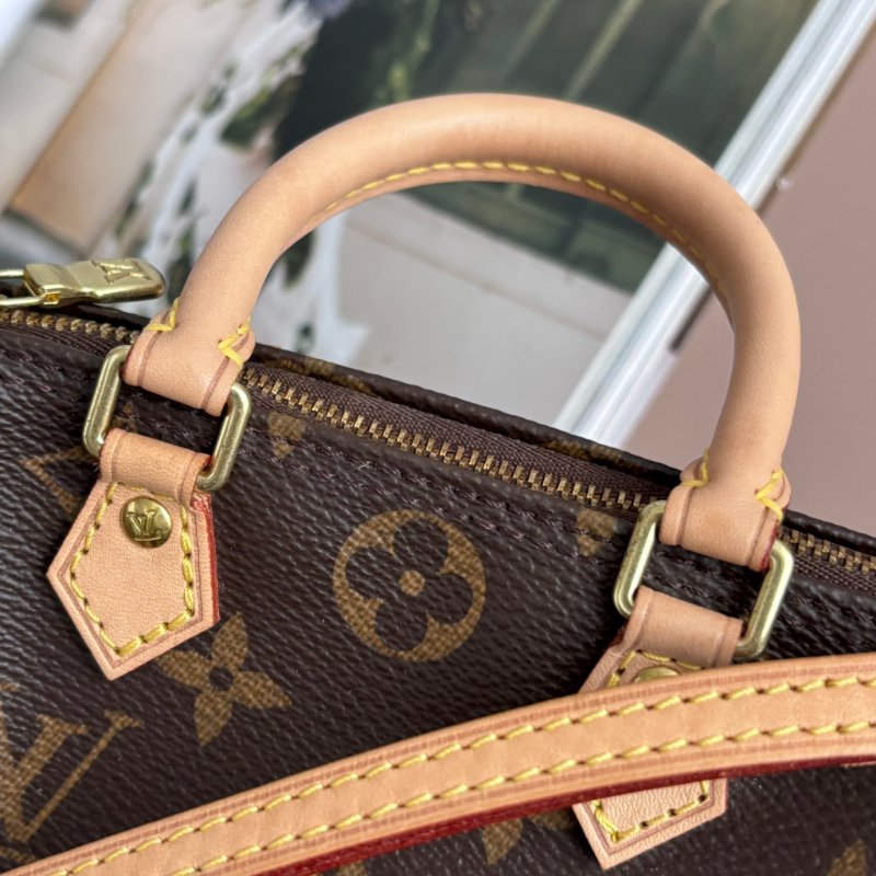 ::LOUIS VUITTON:: LV M81085 Nano Speedy 花紋手提斜背包-14