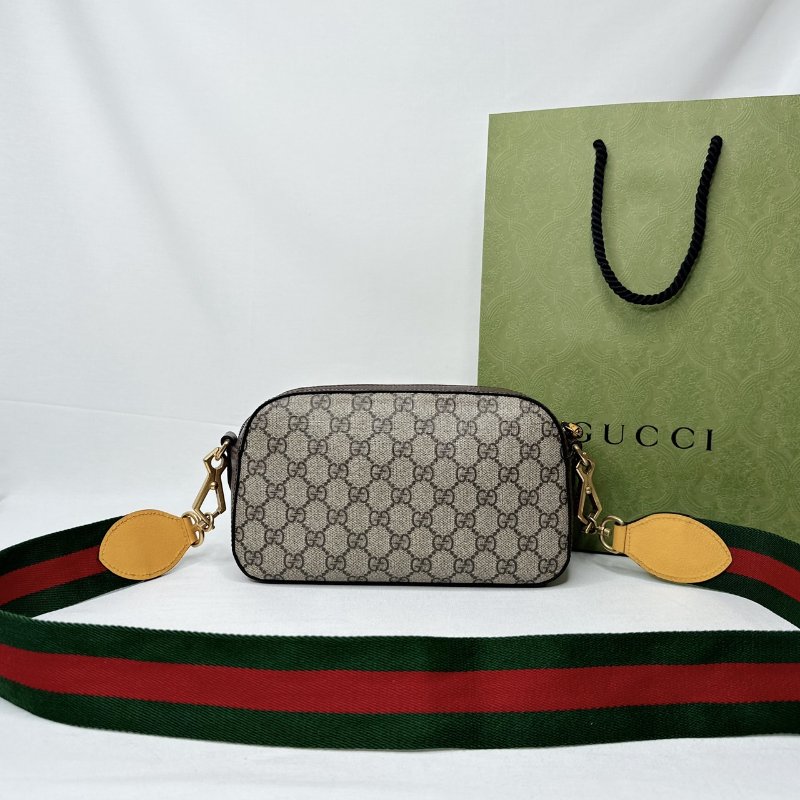 GUCCI GG Supreme虎頭相機包-1