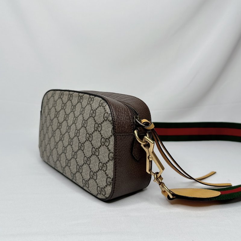 GUCCI GG Supreme虎頭相機包-4