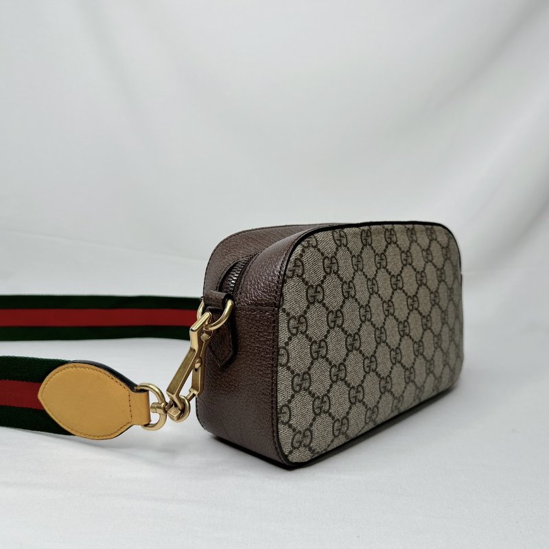 GUCCI GG Supreme虎頭相機包-5