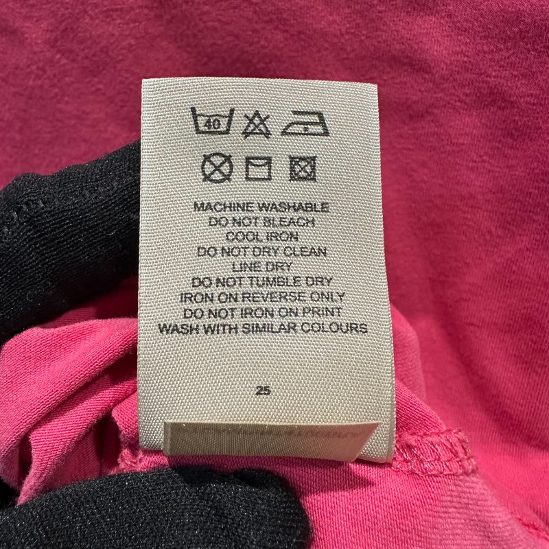 【美收精品】BURBERRY 桃紅長袖上衣 4-232【隔月月中將轉賣至日本 上架期限30天】-6