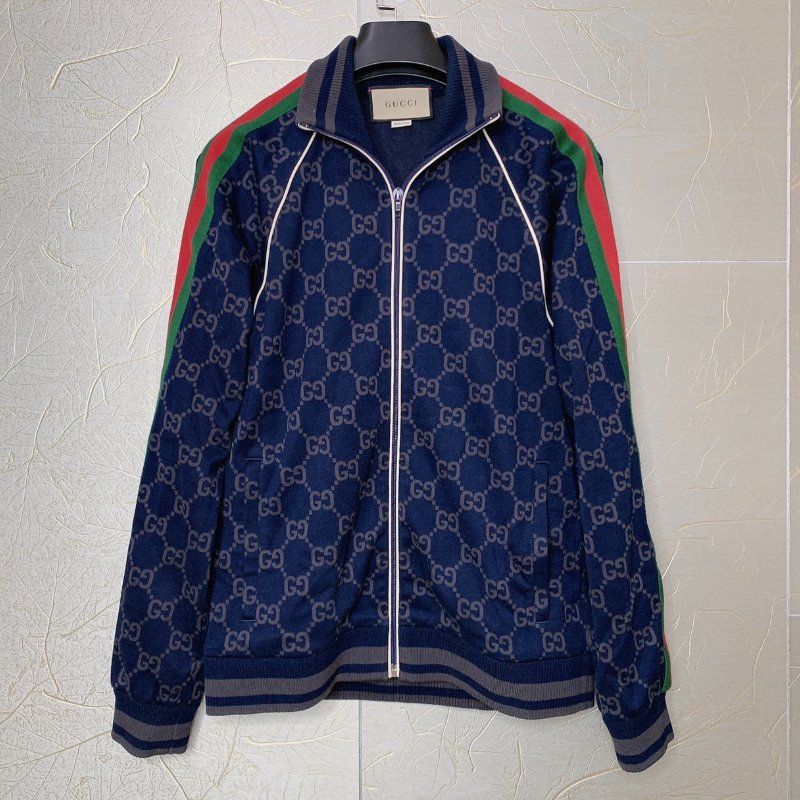 GUCCI GG 平紋針織棉外套-1
